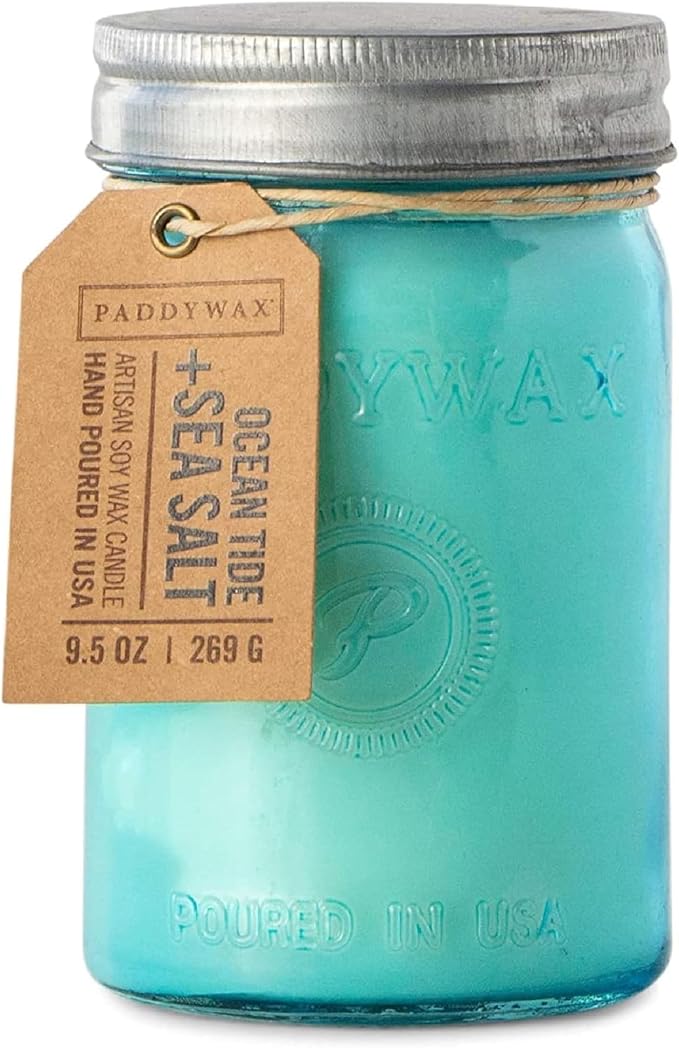Paddywax Scented Candles Relish Collection Soy Wax Artisan Candle in Glass Jar by PaddywaxCandles