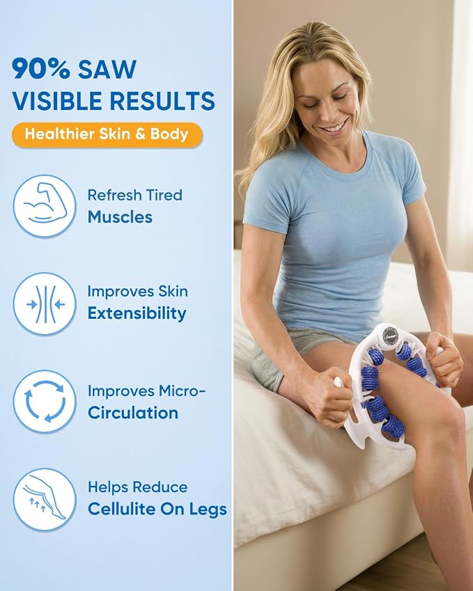 ONUEMP Cellulite Massage Tool, Lymphatic Drainage Cellulite Remover - Image 2