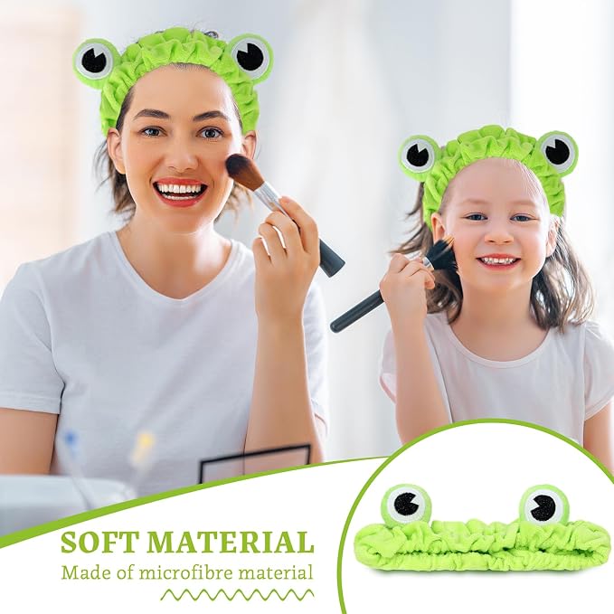 Jowmoy Green Frog Eye Elastic Headband - Image 7