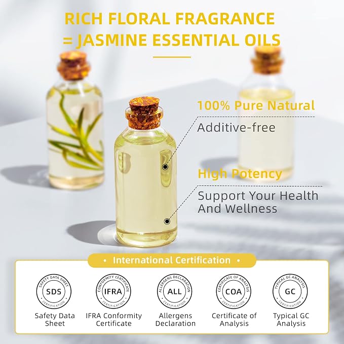 HIQILI 16 Fl Oz Jasmine Essential Oil, 100% Pure Natural - Image 6
