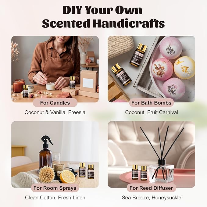 MAYJAM Fragrance Oil Gift Set, Top 20 Essential Oils Variety Pack - Image 6
