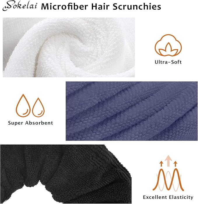 Hair Drying Towel Scrunchies - Image 3