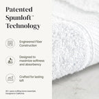 Modern Threads - Spun Loft 6-Piece 100% Combed Cotton Towel Set - Bath Towels - Image 2
