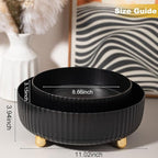 Anyoifax Makeup Perfume Organizer Tray 360 Degree Rotating Lazy Susan Skincare - Image 5