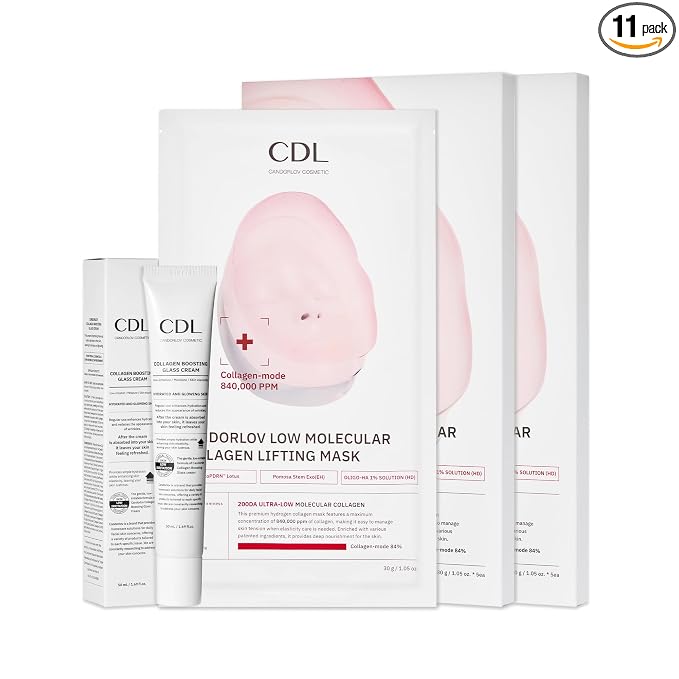 CANDORLOV CDL Collagen Duo: Collagen Lifting Mask plus Collagen Boosting Cream by CDL