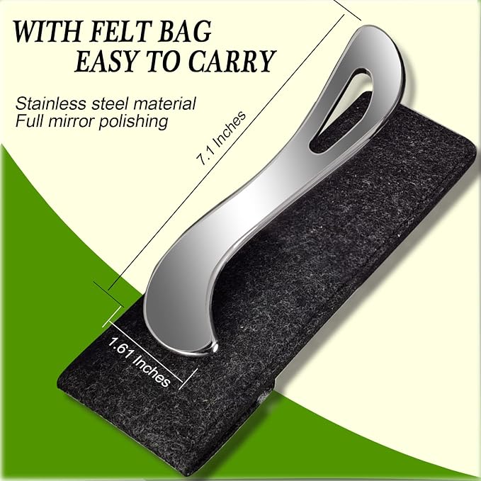 BYYDDIY Stainless Steel Gua Sha Muscle Scraper Tools, Scraping Massage Tools - Image 4