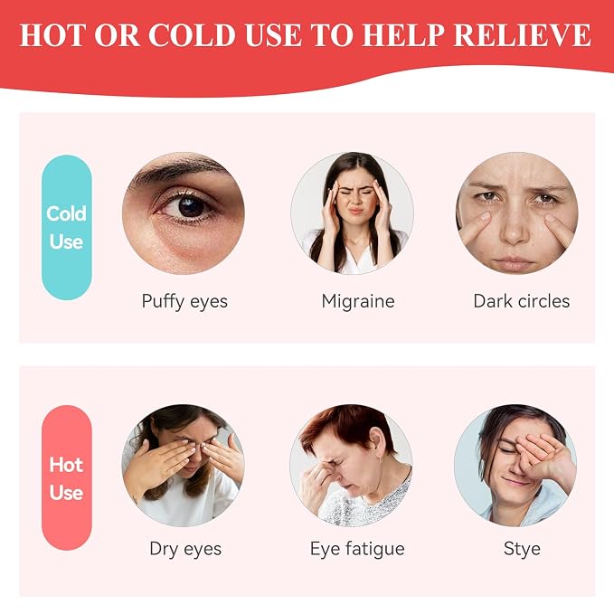 LEOSTEP 4 PCS Cooling Eye Mask Set - Image 2