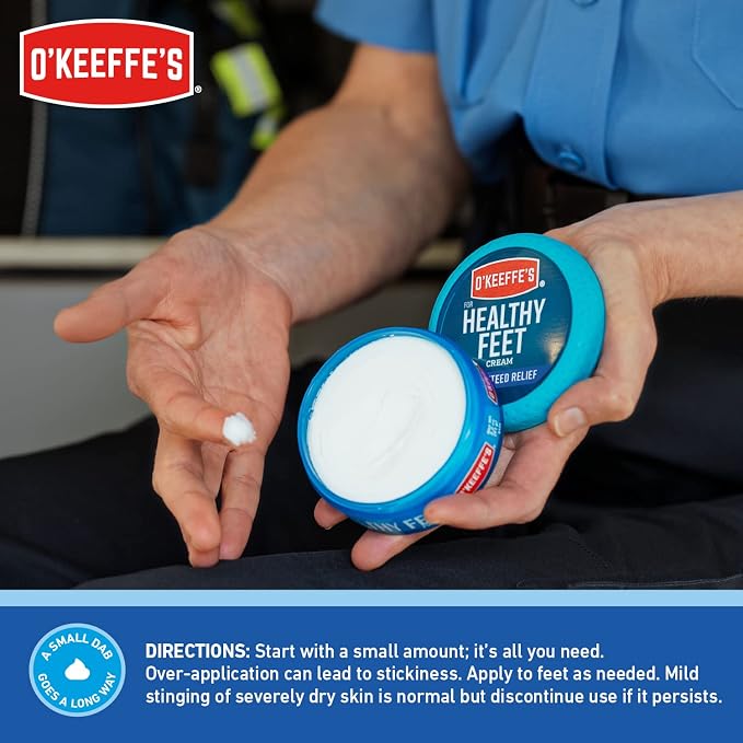 O'Keeffe's for Healthy Feet Foot Cream; Guaranteed Relief for Extremely Dry; - Image 6