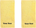 Personalize Your Towels with Custom Embroidery: Names, and Initials. Perfect by Ephesos
