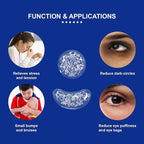 ZNÖCUETÖD Gel Ice Pack Reusable Cooling Eye Pads and Under Eye Patches - Image 3