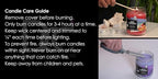 Grapefruit Zest Odor Eliminating Highly Fragranced Candle - Image 6