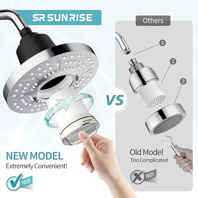 SR SUN RISE Filtered Shower Head - Image 5