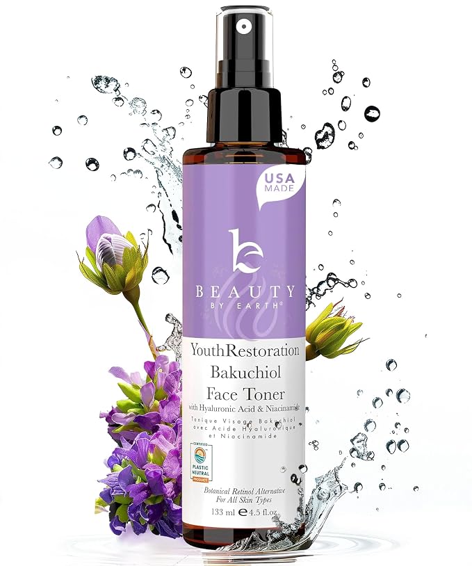 Bakuchiol Face Toner by BeautybyEarth