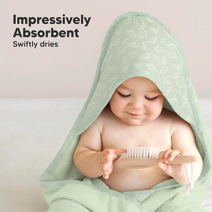 KeaBabies Hooded Baby Towel for Newborn - Image 5