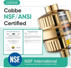 Cobbe High Pressure Filtered Shower Head Combo, Rain Shower Head - Image 2