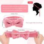 MAQUITA 24 Pcs Spa Headband for Women Facial Makeup Hair Band Bulk Skincare - Image 2