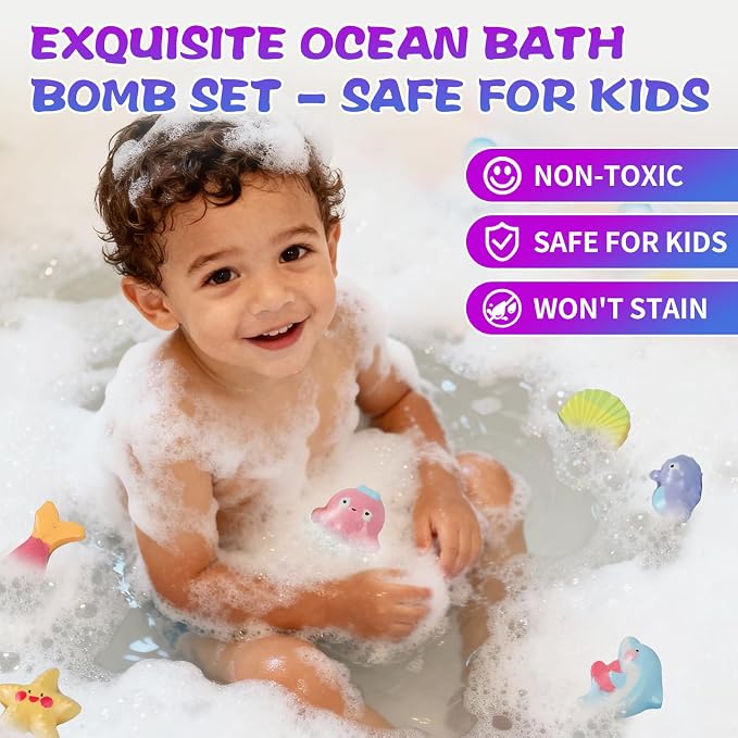 Bath Bombs for Kids Girls, Bath Toys for Kids - Image 5