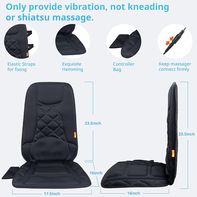 CARSHION 10 Vibration Motors, Massage Seat Cushion - Image 6