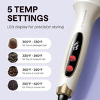 Wavytalk Blowout Boost Thermal Brush, 1.5 inch Heated Round Brush - Image 5