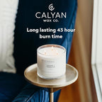 Calyan Wax Co. Home & Holiday 3 Wick Scented Candle - Image 4
