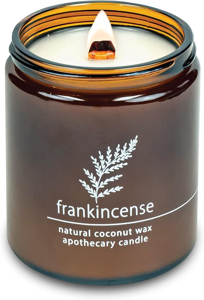 Hemlock Park Crackling Wood Wick Candle Handcrafted by HemlockPark