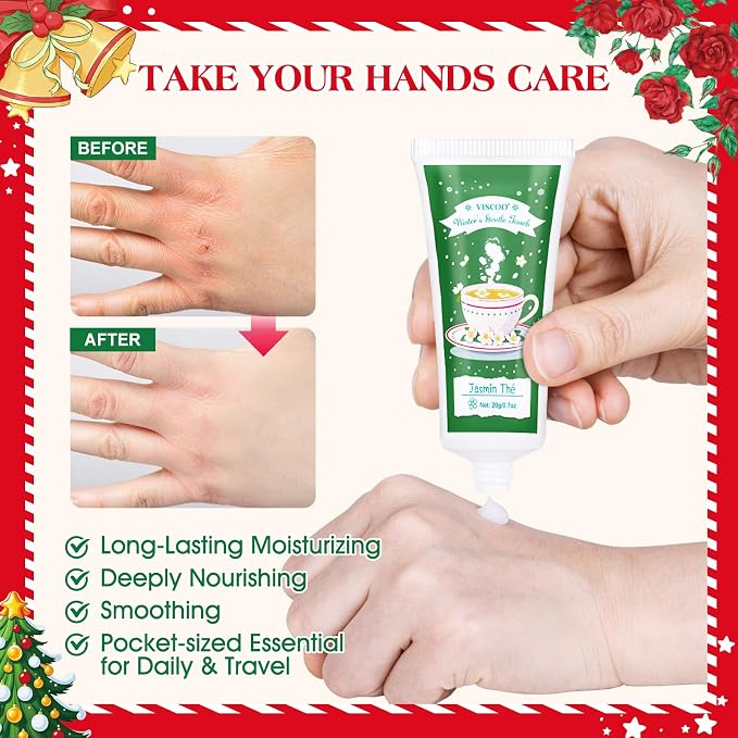 VISCOO 60 Sets Christmas Hand Cream Gift Set - Image 4