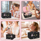OCHEAL Makeup Bag, Travel Makeup Organizer Bag, Cute Cosmetic Bags - Image 7