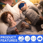 2Pack Silk Sleep Mask, Eye Mask - Image 5