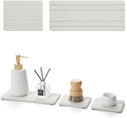 3 Pack Diatomite Stone Sink Tray, Water Absorbing Mat - Image 8