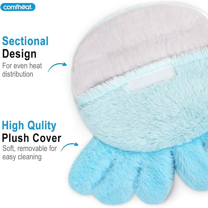 Octopus Microwave Heating Pad for Pain Relief, Unscented Microwavable Heating - Image 5