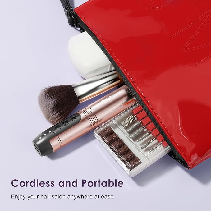 COSLUS C20 Cordless Nail Drill Electric File: Professional - Image 7