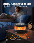 Essential Oil Diffuser with Himalayan Salt Lamp, 350ml Ultrasonic Aromatherapy - Image 8