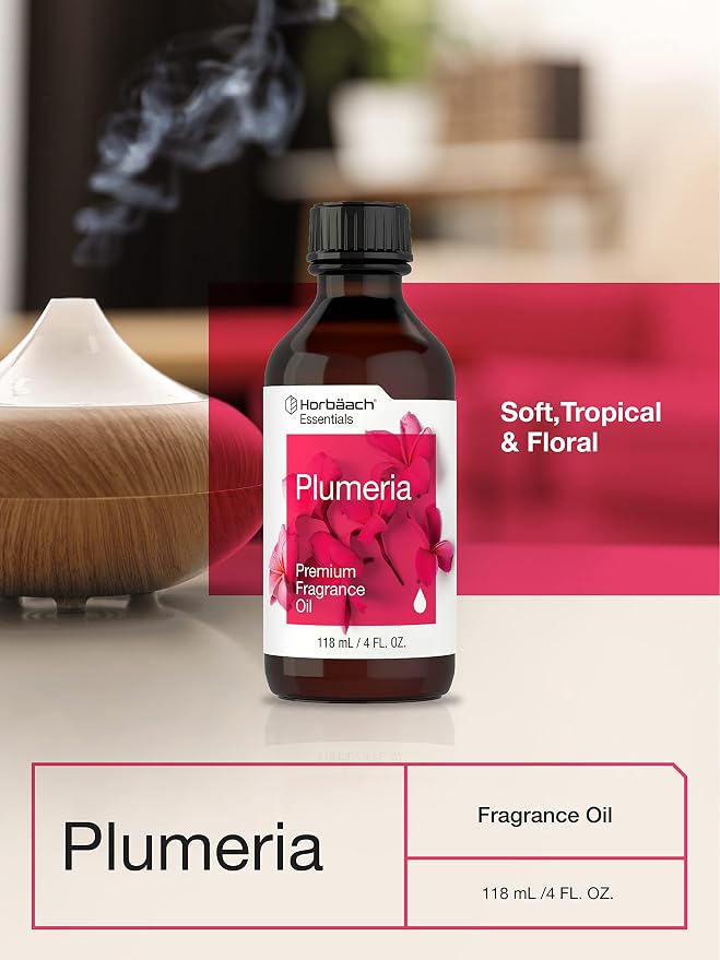 Horbäach Plumeria Fragrance Oil | 4 fl oz | Premium Grade | - Image 6