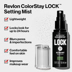 Revlon Colorstay 24 Hr Lock Setting Mist, Keeps Face Makeup from Melting & - Image 3