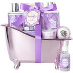 Spa Gift Basket for Women, Luxury Home Spa Kit, Gift Baskets for Women Unique by ASINING