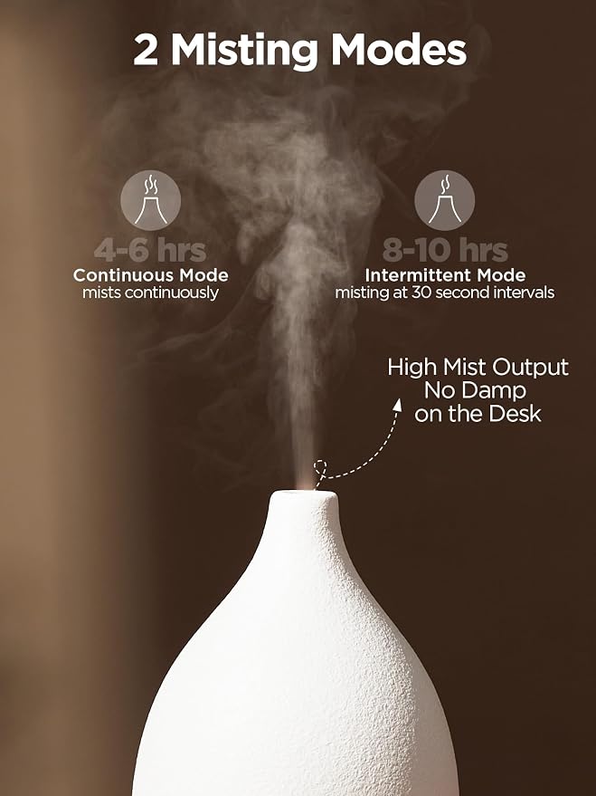 InnoGear Oil Diffuser, 150ML Ceramic Diffuser - Image 5