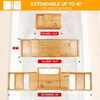 Premium Bathtub Tray Caddy - Image 2