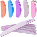 Nail File and Buffer, Buffer Block Nail Files Double Sided 100/180 Grit by AhaTopia