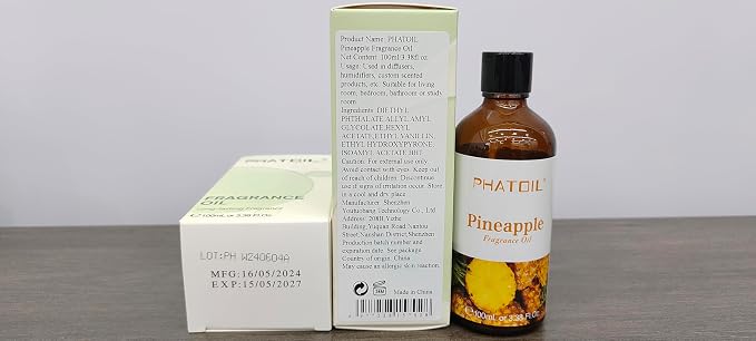 PHATOIL 3.38FL.OZ Pineapple Fragrance Oils - Image 8