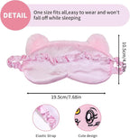 PERFECTSIGHT Sleep Eye Masks, Cute Cat Sleep Eye Cover Lightweight Adjustable - Image 6