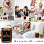 Sandalwood Jasmine Scented Candle - Image 5