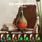 Porseme 280ml Essential Oil Diffuser Glass Color Changing Aroma Air Diffusers - Image 4