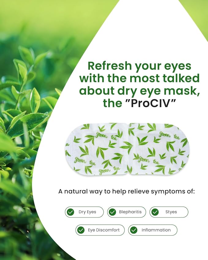 16 Packs Steam Eye Masks for Dry Eyes, Relief Eye Fatigue & Puffy Eyes - Image 7