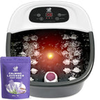 Foot Spa Bath Massager with Heat Bubbles and Vibration Massage and Jets by Unknown