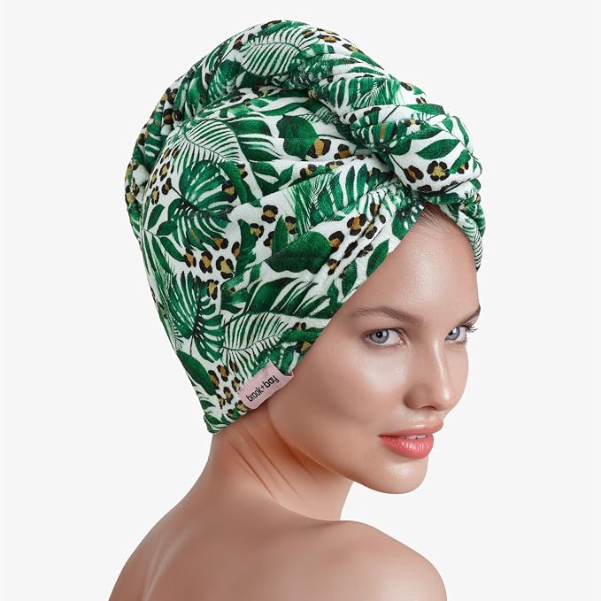 Brook + Bay Microfiber Hair Towel Wrap by BrookBay