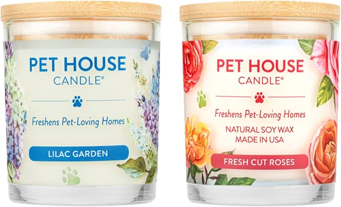 Pet House Candles, Long Burning Scented Candles by OneFurAll