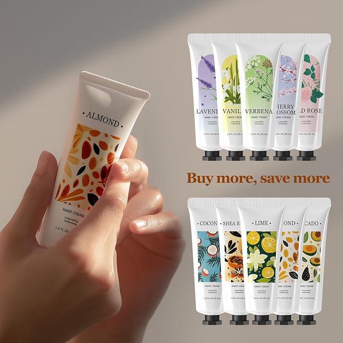 BODY & EARTH Hand Cream Bulk 50 Pack Small Gifts - Image 4