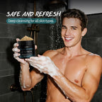 Men Body Scrub with Tea Tree Oil Exfoliating Body Scrub - Image 8