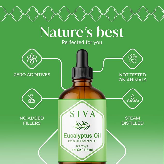 Siva Eucalyptus Essential Oil - Image 2