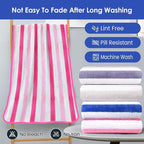 JML Microfiber Bath Towels, 2 Pack, Super Absorbent, Fast Drying, Large Beach - Image 6